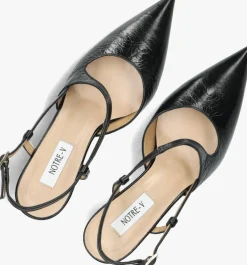 zwarte notre-v sandalen 37217