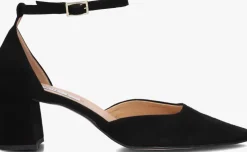 zwarte notre-v sandalen met hak 35514