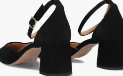 zwarte notre-v sandalen met hak 35514