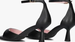 zwarte notre-v sandalen met hak 2655s