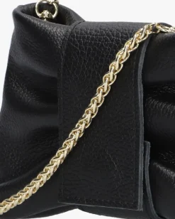 zwarte notre-v schoudertas bowi