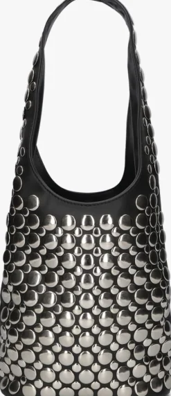 zwarte notre-v schoudertas yves