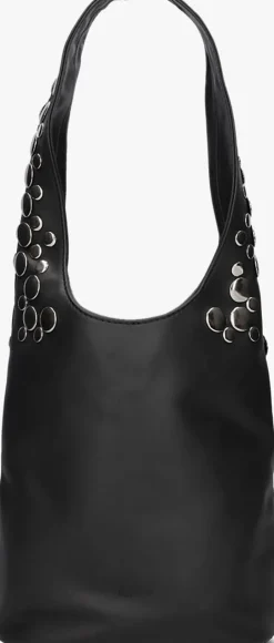 zwarte notre-v schoudertas yves