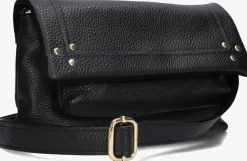 zwarte notre-v schoudertas jade