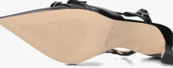 zwarte notre-v slingbacks 7212