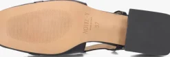 zwarte notre-v slingbacks 4460