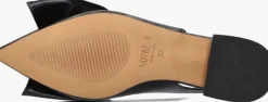zwarte notre-v slingbacks 12261