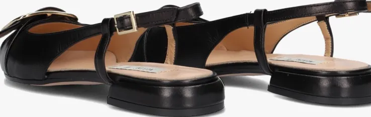 zwarte notre-v slingbacks 12250