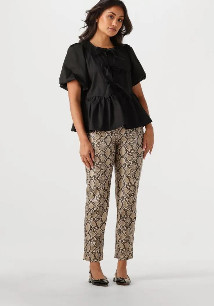 zwarte notre-v slingbacks 12270