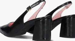 zwarte notre-v slingbacks 2315c