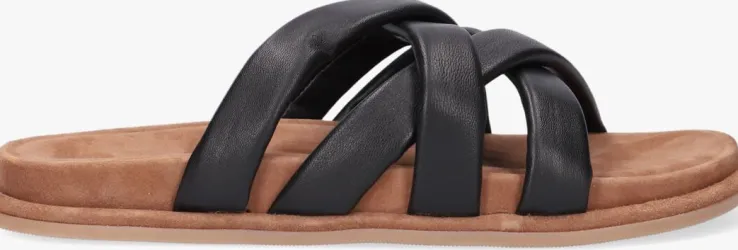 zwarte notre-v slippers 781002