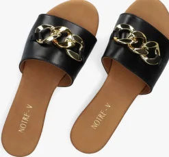 zwarte notre-v slippers 119-123