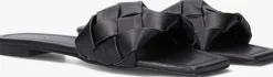 zwarte notre-v slippers 7135