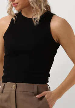 zwarte notre-v top nv-dribbel