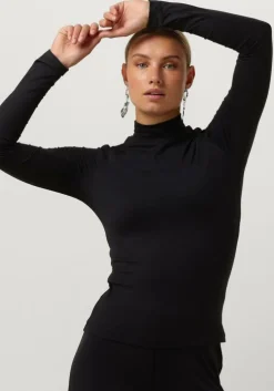 zwarte notre-v tops & t-shirts nv-colette top