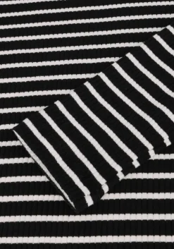 zwarte notre-v tops & t-shirts nv-eelke round neck