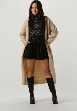 zwarte notre-v tops & t-shirts nv-colette top