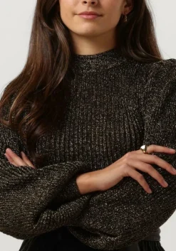 zwarte notre-v tops & t-shirts nv cathey top