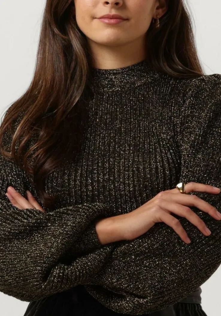 zwarte notre-v tops & t-shirts nv cathey top