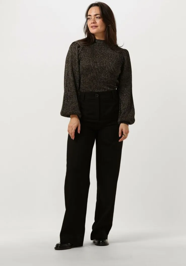 zwarte notre-v tops & t-shirts nv cathey top