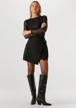 zwarte notre-v tops & t-shirts nv-geraldine