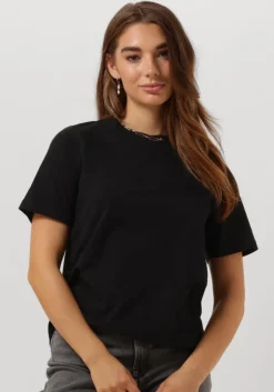 zwarte notre-v t-shirt nv-ciska t-shirt