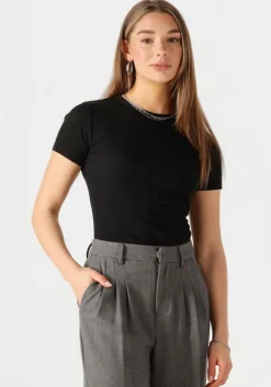 zwarte notre-v t-shirt nv-farah