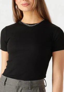 zwarte notre-v t-shirt nv-farah