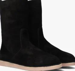 zwarte notre-v vachtlaarzen 2204-01