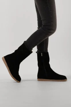 zwarte notre-v vachtlaarzen 2204-01