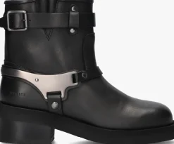 zwarte nubikk biker boots eve maryn