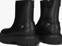 zwarte nubikk chelsea boots fae leva fur jr