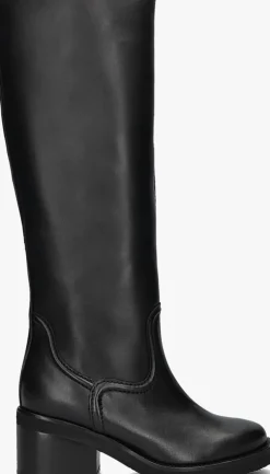 zwarte nubikk hoge laarzen cassy boot