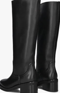 zwarte nubikk hoge laarzen cassy boot