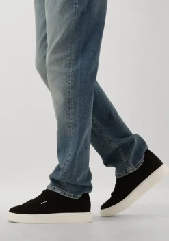 zwarte nubikk lage sneakers vince tora heren