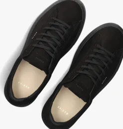 zwarte nubikk lage sneakers vince tora heren