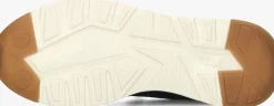 zwarte nubikk lage sneakers weston knitto