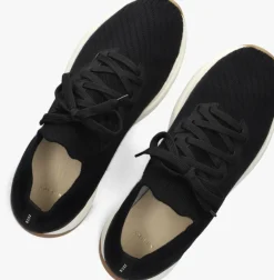 zwarte nubikk lage sneakers weston knitto