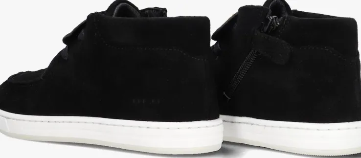 zwarte nubikk lage sneakers jiro gio k