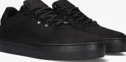 zwarte nubikk lage sneakers jagger classic