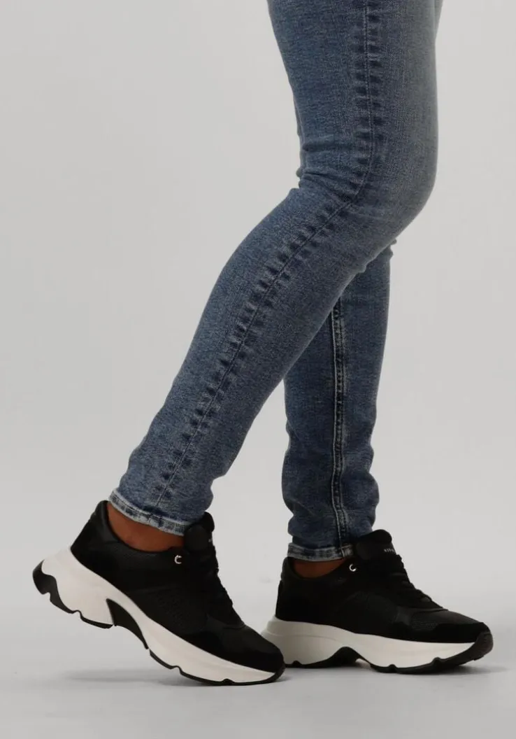 zwarte nubikk lage sneakers ross jaden