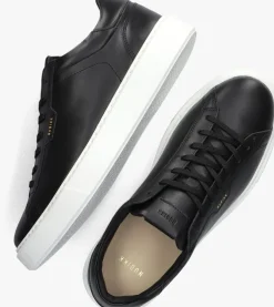zwarte nubikk lage sneakers vince tora heren