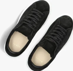 zwarte nubikk lage sneakers vince tora dames