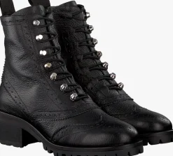 zwarte nubikk veterboots djuna brogue