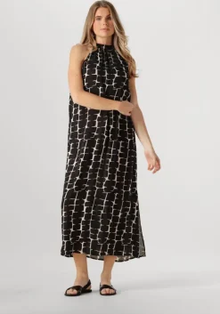 zwarte nukus maxi jurk angela dress nora