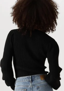 zwarte nukus trui mullberry pullover lurex