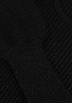 zwarte nukus trui mullberry pullover lurex