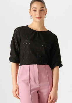 zwarte object blouses objlaila 3/4 re top