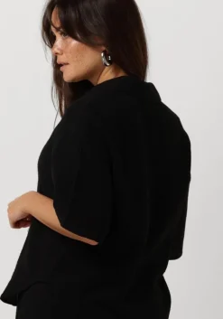 zwarte object blouses objcarina 2/4 shirt rep