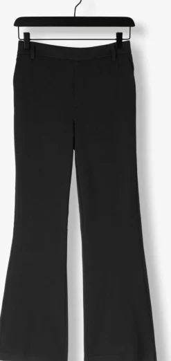 zwarte object flared broek objlisa mw flared pants